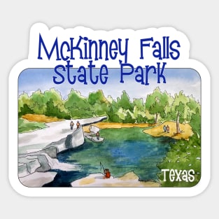 McKinney Falls State Park, Texas Sticker